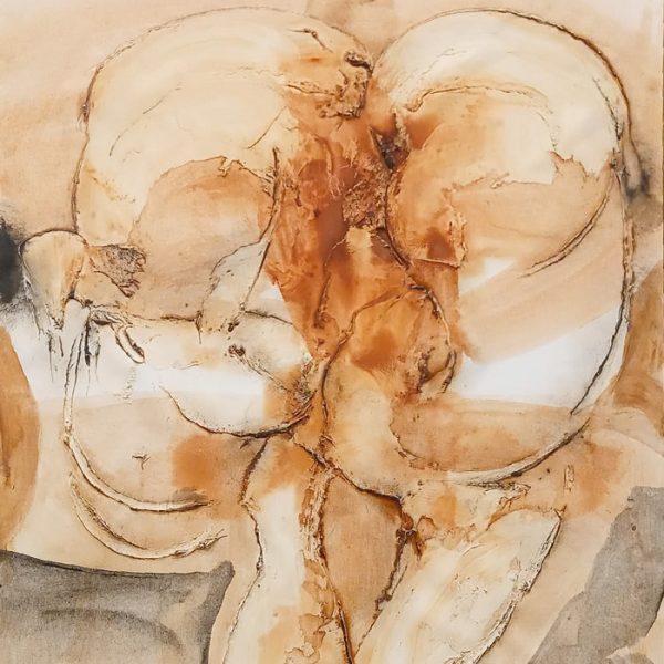 Olio su carta applicata su tavola. Senza titolo, 2000. Antonio Suárez