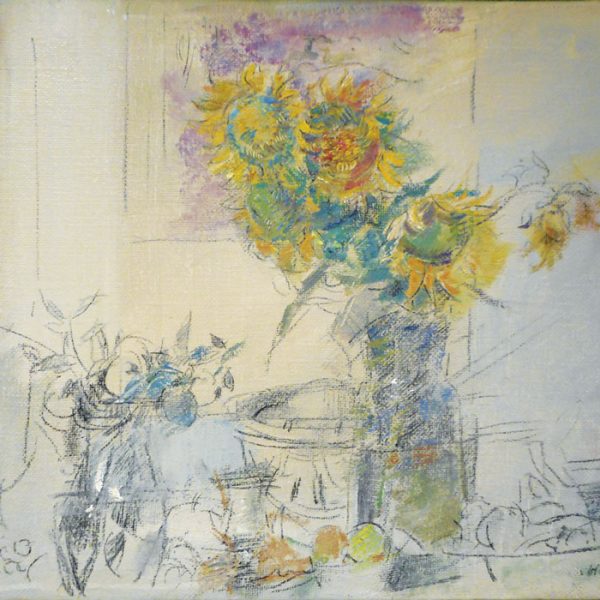 Olio su tela. Girasoli, 2006. Julián Grau Santos