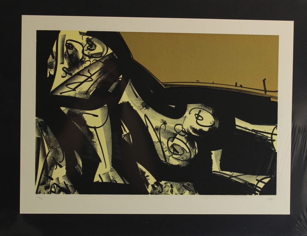 Lithografie. Tagebücher, 1988. Antonio Saura