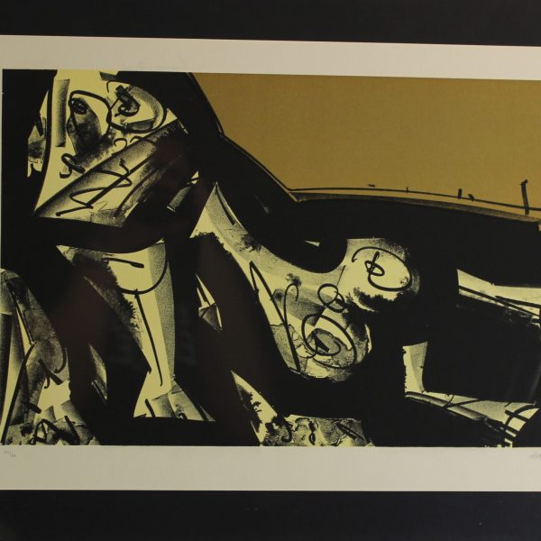 Litografia. Tagebücher, 1988. Antonio Saura