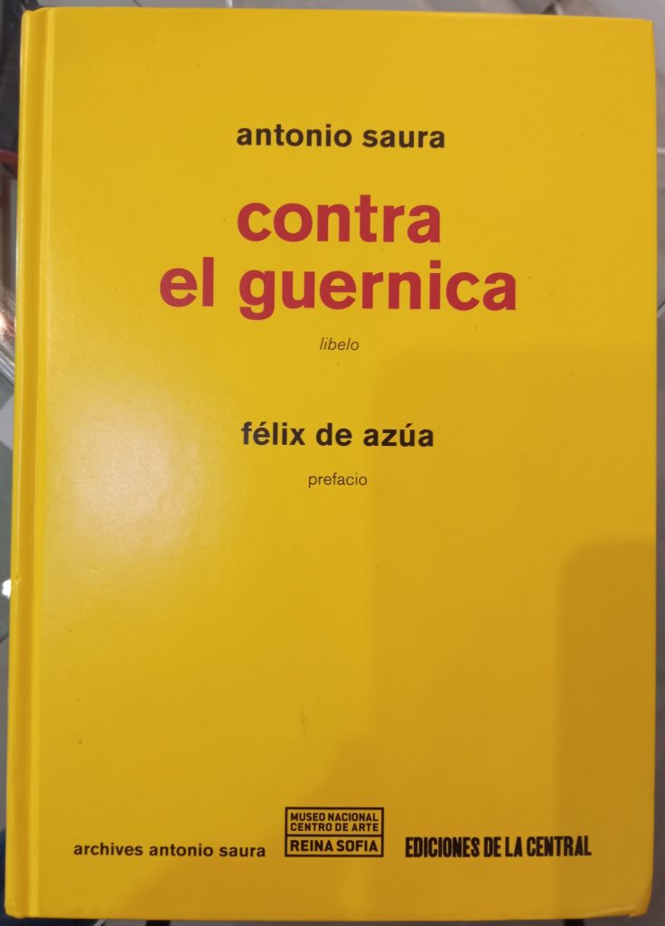 Contra el Guernica, Antonio Saura