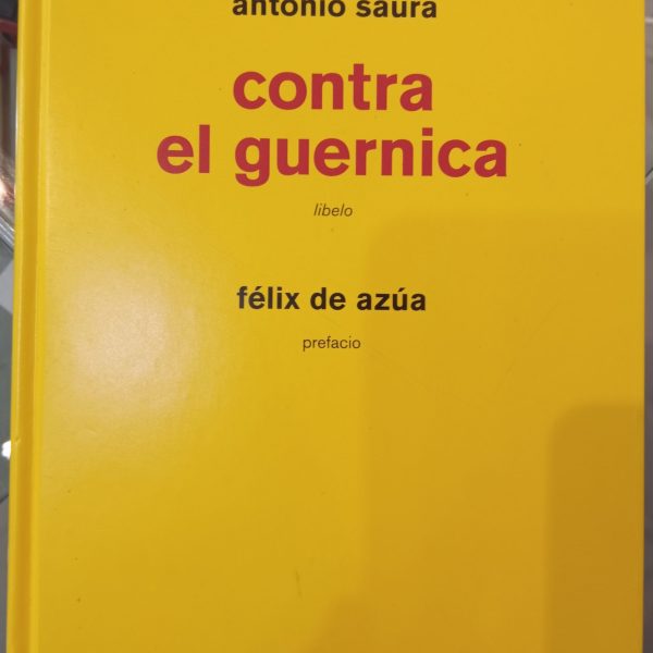Contra el Guernica, Antonio Saura