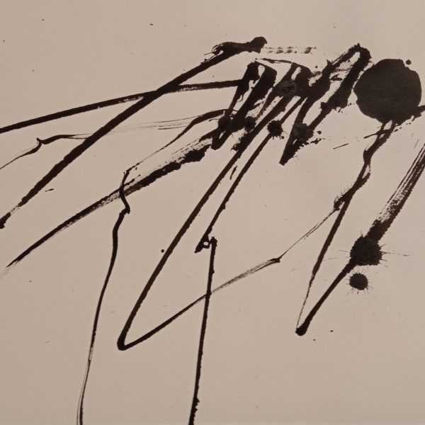 Inchiostro su carta. Senza titolo, 1967. Luis Feito
