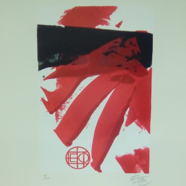 Serigrafia. Luis Feito