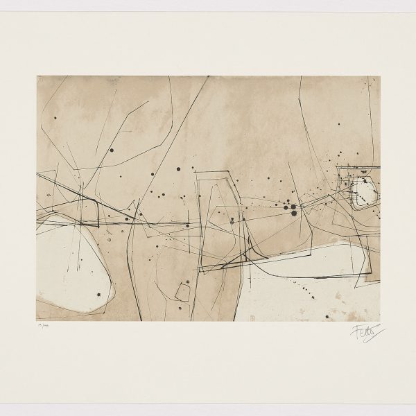 Litografia. Senza titolo, Luis Feito