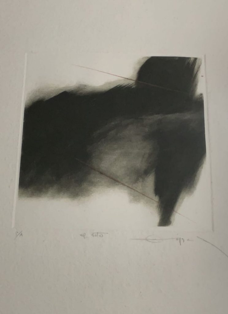 Heliogravüre. El Soto, 1980. Fernando Zóbel