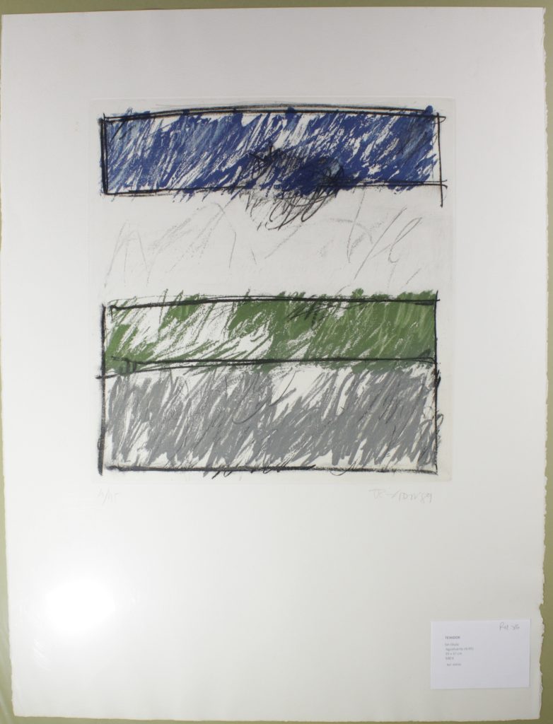Etching. Untitled, 1989, Jordi Teixidor