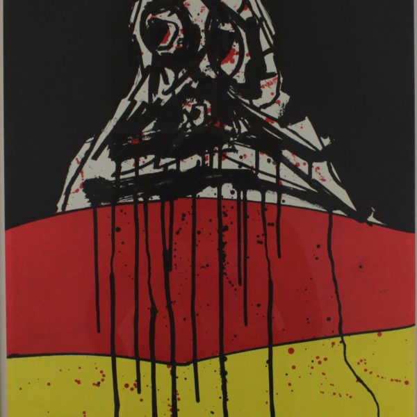 Litografia. El Ruedo, 1967, Antonio Saura
