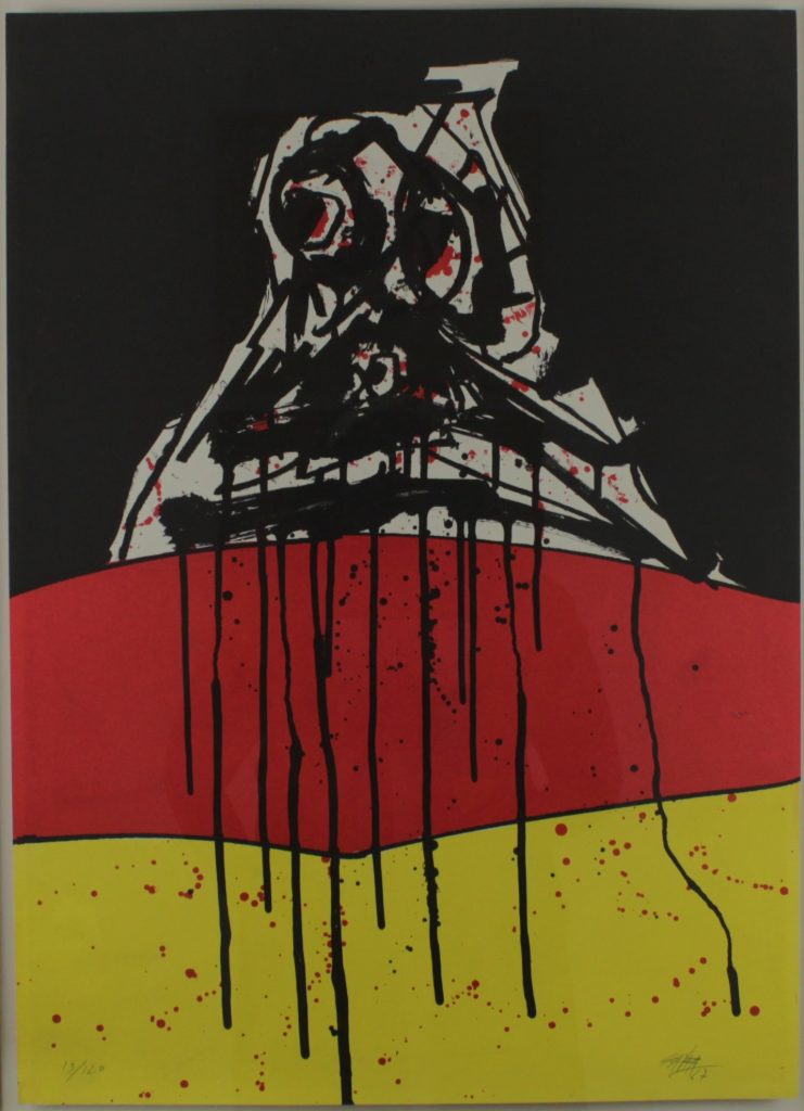 Lithografie. El Ruedo, 1967, Antonio Saura