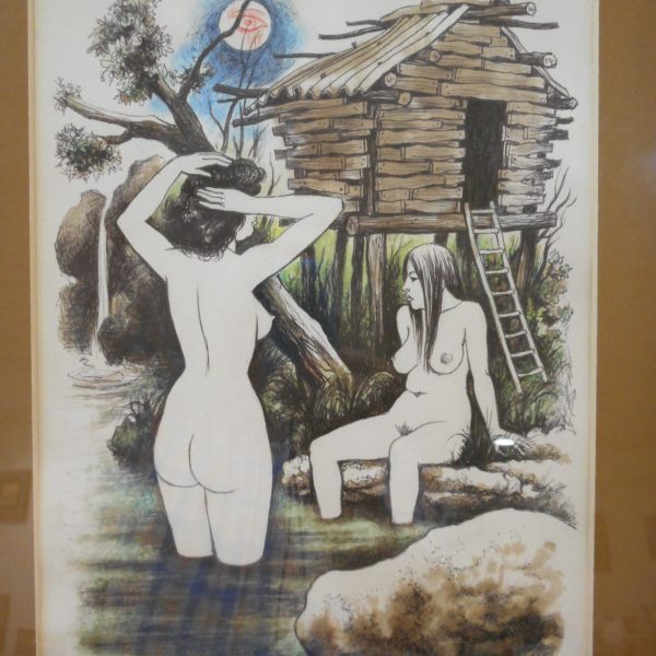 Disegno. Bagnanti, 1988. Lorenzo Goñi