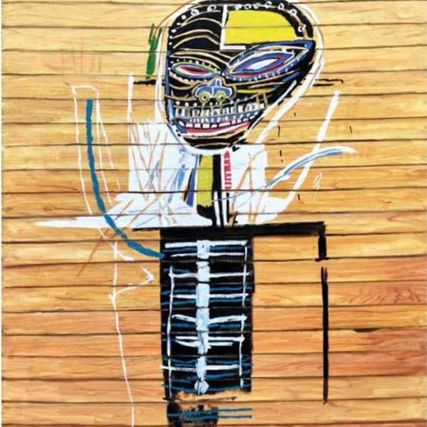 Olio su tavola. Omaggio a Basquiat, Manuel Terán