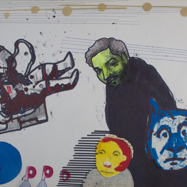 Tecnica mista su carta. Senza titolo, Javier Pagola