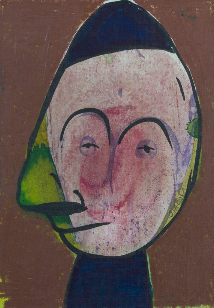 Mixed media on paper. Untitled, Javier Pagola