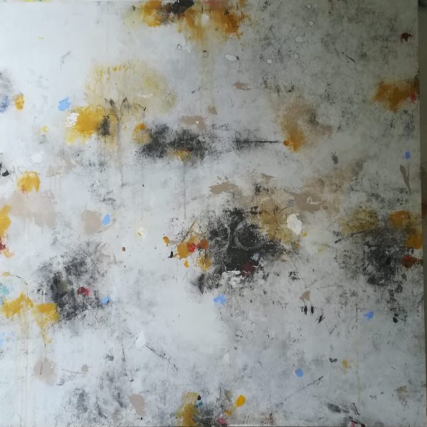 Technique mixte sur toile. Sans titre, Paco Conesa