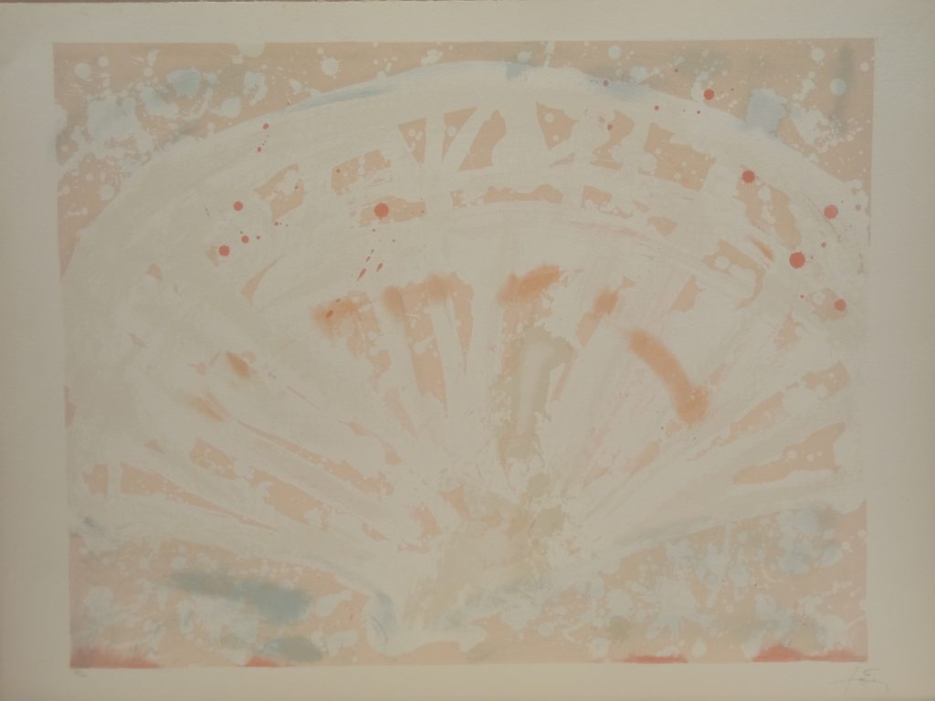 Siebdruck von Tàpies