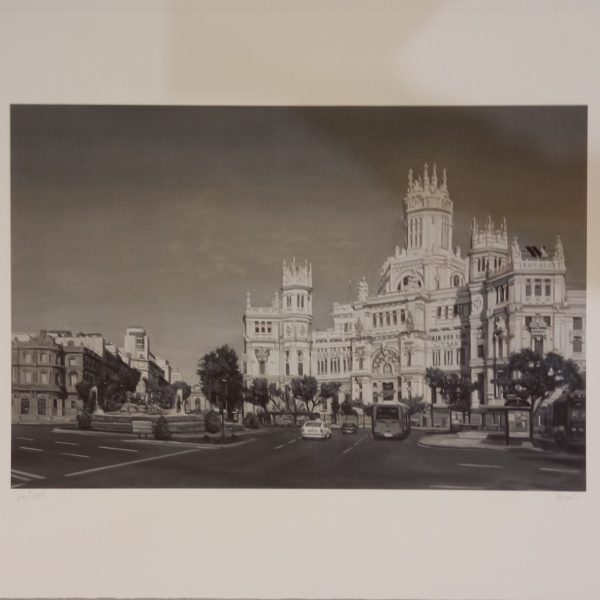 Cibeles. Incisione di Terán