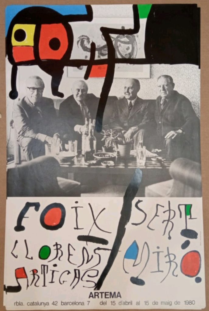 Miró exhibition poster