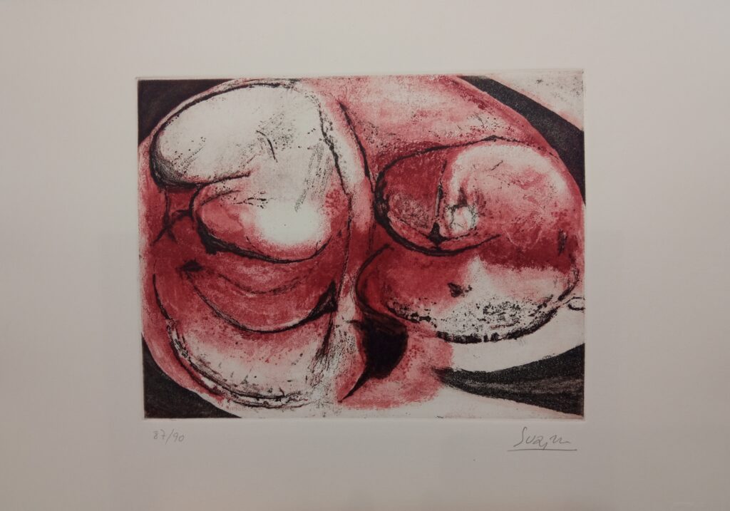 Radierung von Antonio Suárez