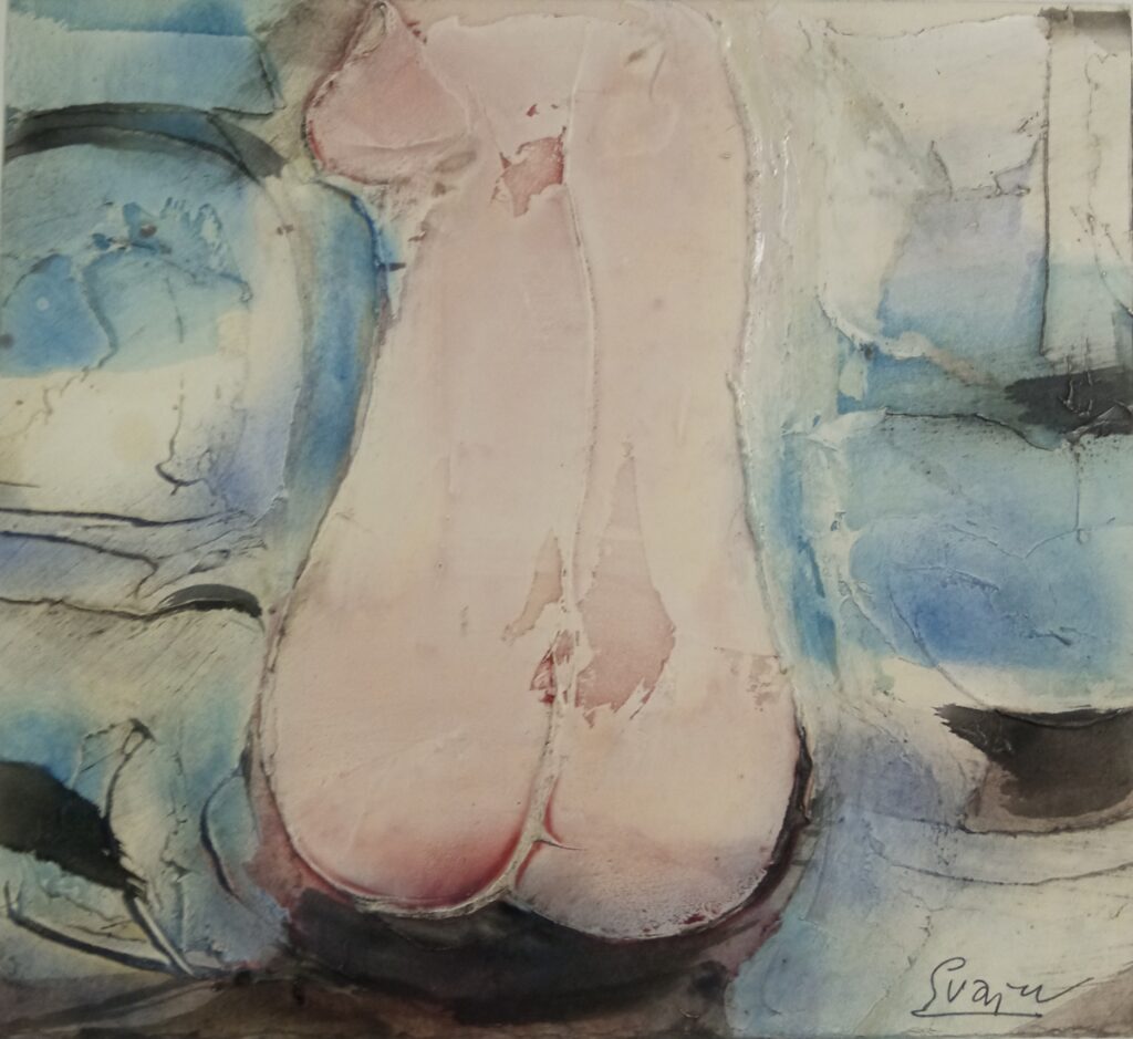 Disegno di Antonio Suárez. Nudo