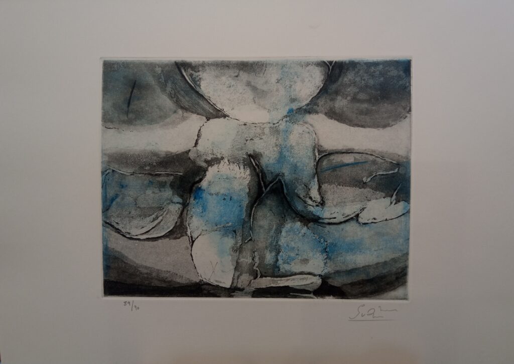Etching by Antonio Suárez