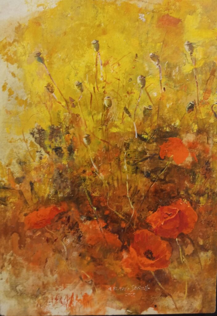 Mohnblumen, Ángel Pintado