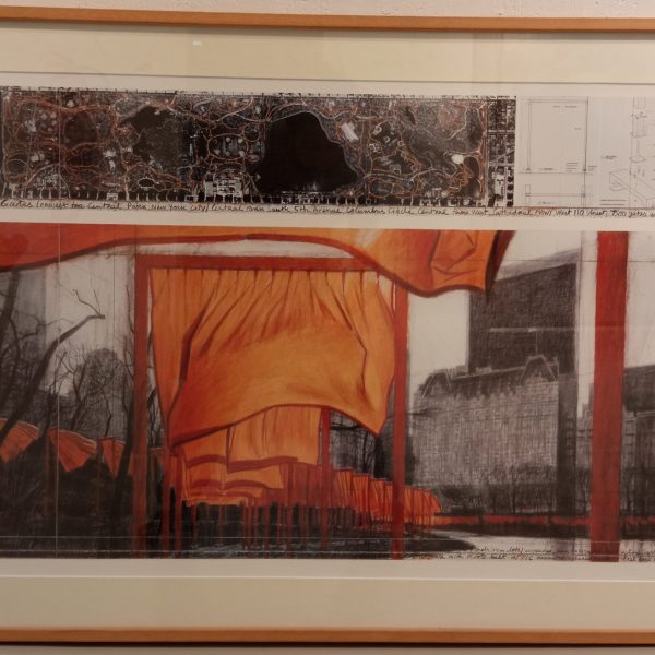Lithographie de Christo