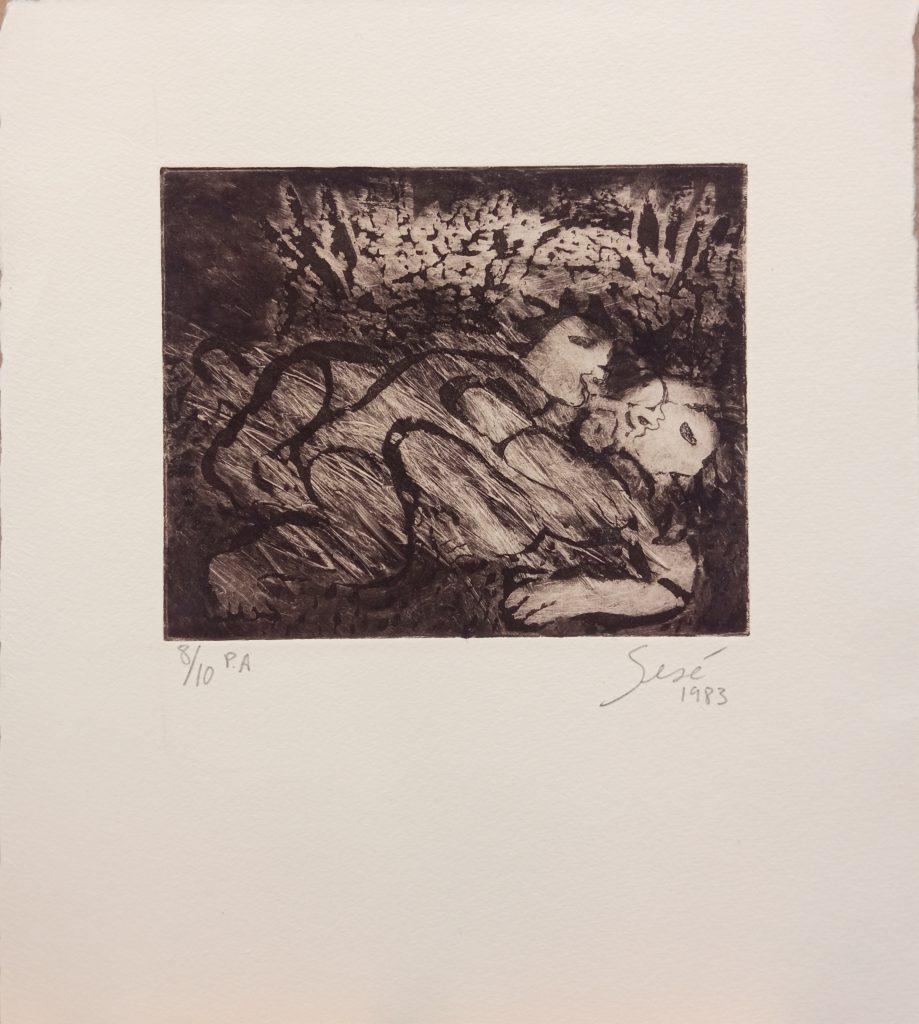 Engraving by Sesé