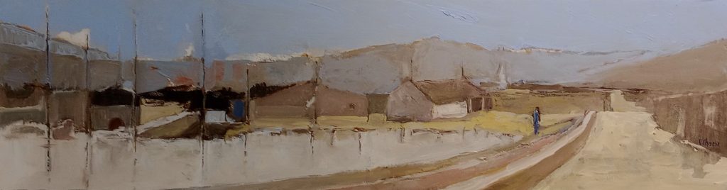 Huile sur toile de Víctor Chacón