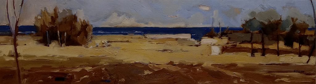 Huile sur toile, Víctor Chacón