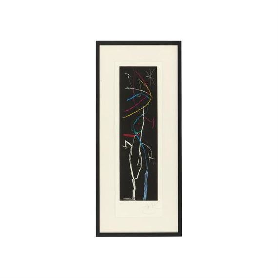 Aguatinta de Joan Miró