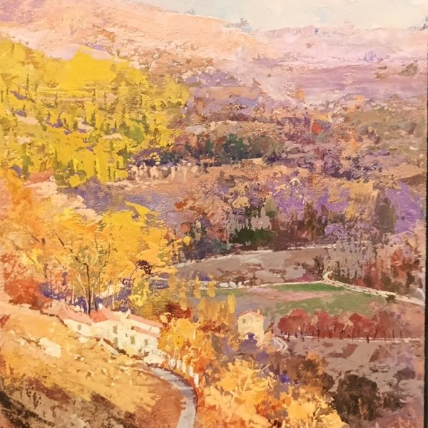 Paisaje de Ángel Pintado