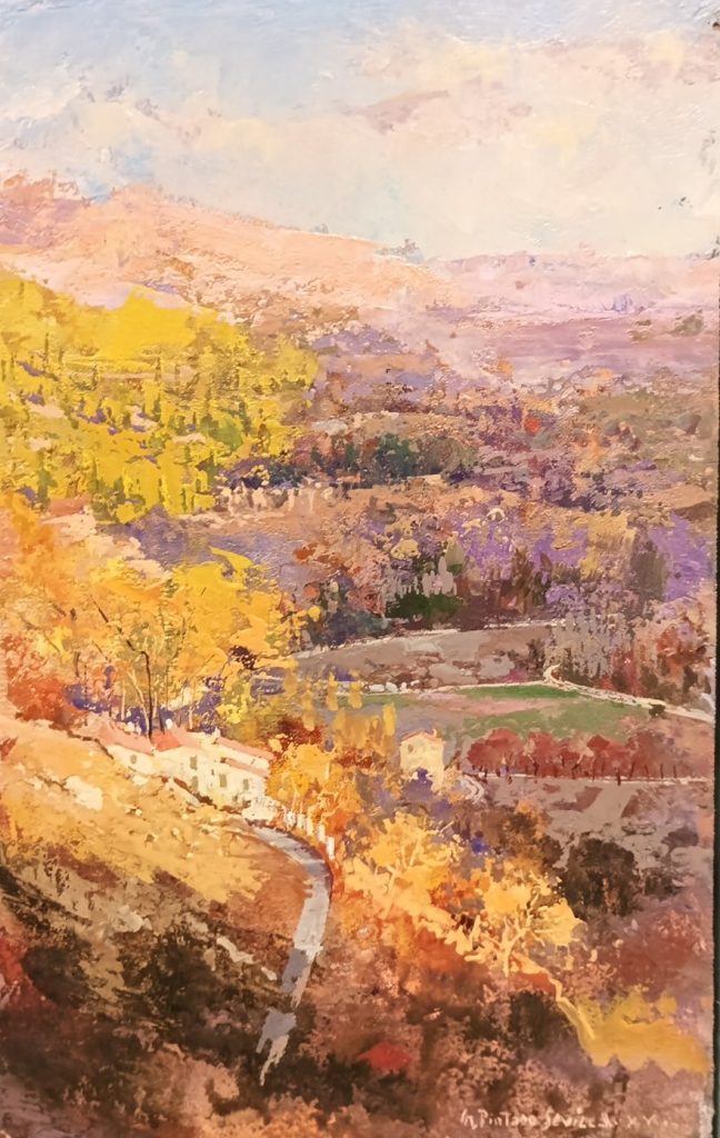 Paisaje de Ángel Pintado