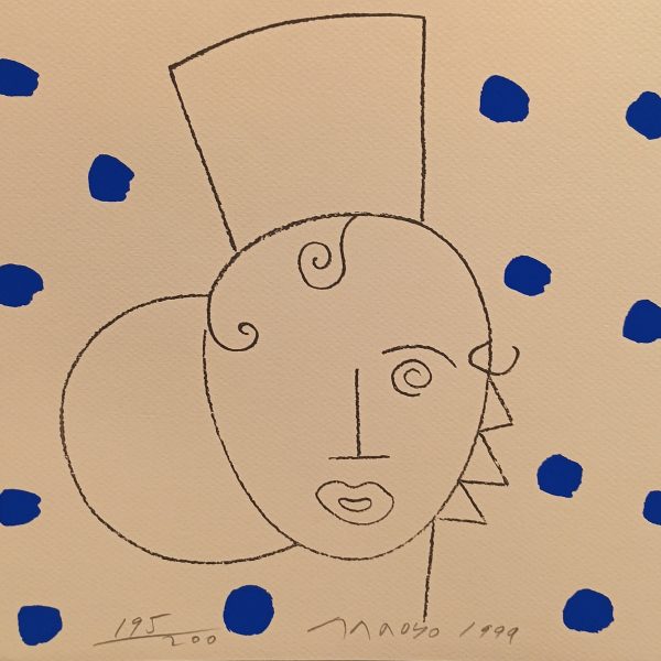 Serigrafía de Eduardo Arroyo