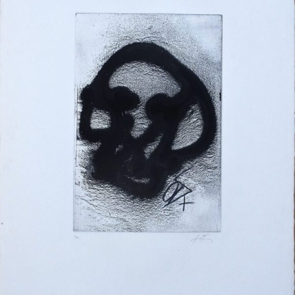 Aguafuerte de Antoni Tàpies