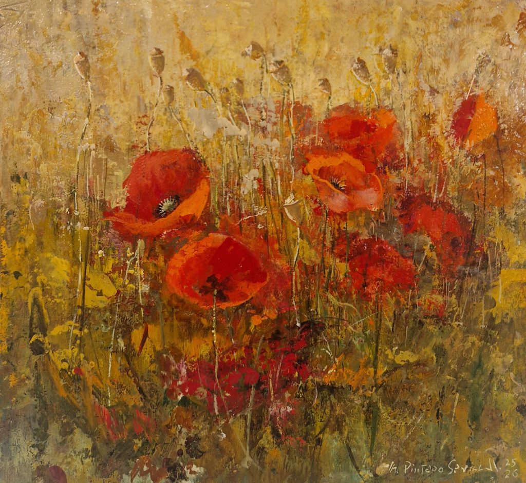 Amapolas, Ángel Pintado