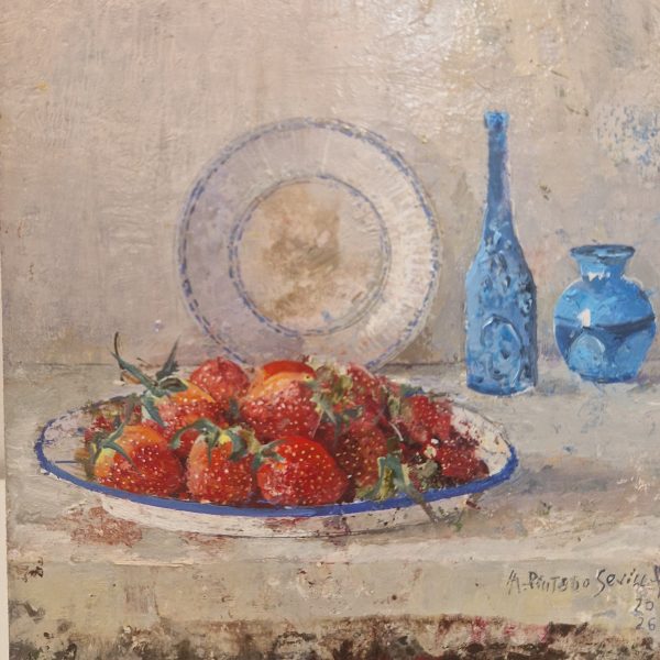 Ángel Pintado, Bodegón con fresas