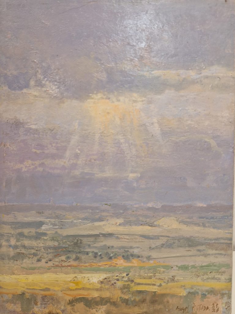 Paisaje manchego, Ángel Pintado